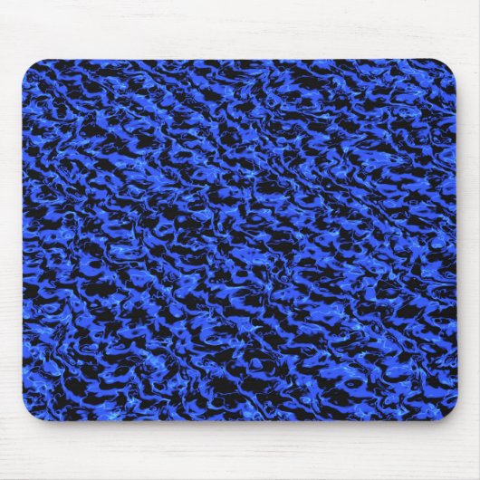 Tapis De Souris Bleu noir (Devant)