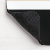 Tapis De Souris Bleu Noir Abstrait (Coin)