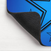 Tapis De Souris Bleu noir d'étoiles (Coin)