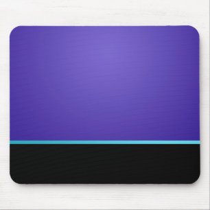 Tapis de souris Bleu Noir Tapis de souris