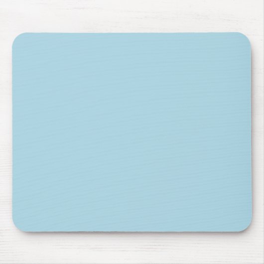 Tapis de souris bleu pâle doux pour espaces de tra (Devant)
