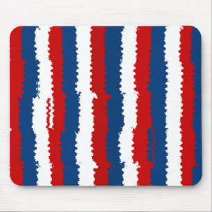 Tapis De Souris Bleu rouge Blancs Cool