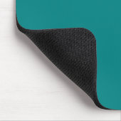 Tapis De Souris Bleu sarcelle uni (Coin)