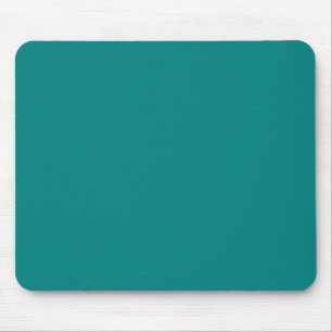 Tapis De Souris Bleu sarcelle uni