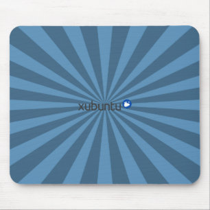 Tapis De Souris Bleu StarBurst de Xubuntu Linux