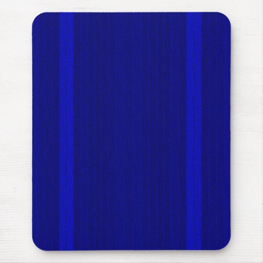 Tapis De Souris Bleu Stripes Mousepad (Devant)