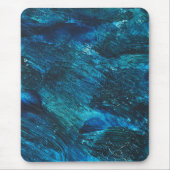 Tapis De Souris Bleu Turquouise Parties scintillant pointe (Devant)