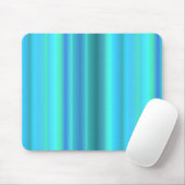 Tapis De Souris Bleu Vert arc-en-ciel rayures (Avec souris)