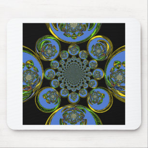 Tapis De Souris Bleu vintage