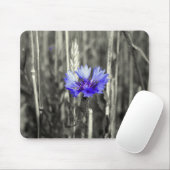 Tapis De Souris Bleuet bleu (Avec souris)