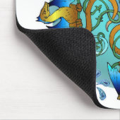 Tapis De Souris Bleus Mousepad de Bornholm (Coin)