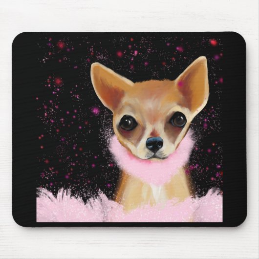 Tapis De Souris Bling Chihuahua (Devant)