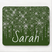 Tapis De Souris Bling en pierre avec nom Souris Pad (Devant)