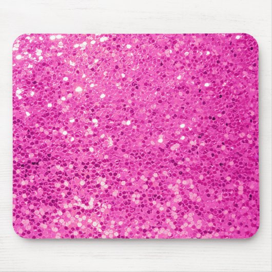 Tapis De Souris Bling Parties scintillant rose (Devant)