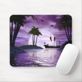 Tapis De Souris Bliss pourpre Mousepad (Avec souris)