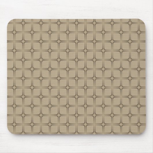 Tapis De Souris Bliss Rétro Mousepad, Latte (Devant)