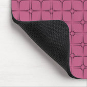 Tapis De Souris Bliss Rétro Mousepad, Rose (Coin)