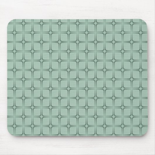 Tapis De Souris Bliss Rétro Mousepad, Sage (Devant)