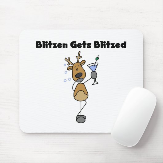 Tapis De Souris Blitzen devient blité (Avec souris)