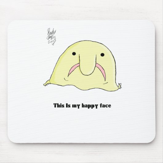 Tapis De Souris Blobfish (Devant)