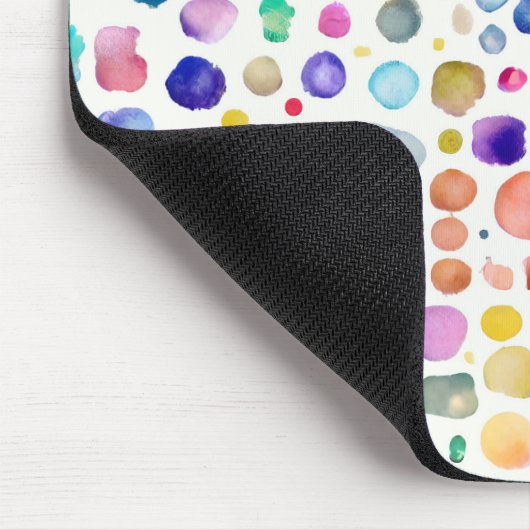 Tapis De Souris Blobs aquarelle (Coin)