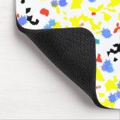 Tapis De Souris Blobs colorés (Coin)