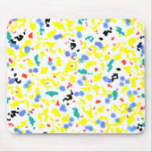 Tapis De Souris Blobs colorés (Devant)