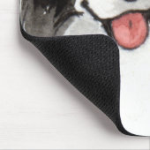Tapis De Souris Bloc de couleur de border collie (Coin)