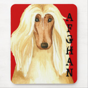 Tapis De Souris Bloc de couleur de la hache afghane