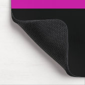 Tapis De Souris Bloc de couleur monogramme élégant géométrique Abs (Coin)