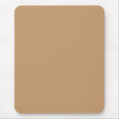 Tapis De Souris Bloc de couleur pêche et bronzée | Conception de m (Devant)