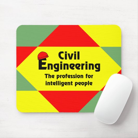 Tapis De Souris Bloc Smart Civil Engineer (Avec souris)