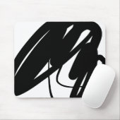 Tapis De Souris Bloc-souris design de style graphique (Avec souris)