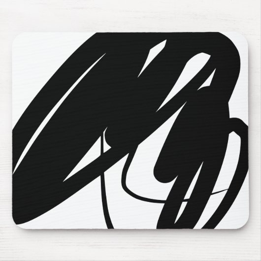 Tapis De Souris Bloc-souris design de style graphique (Devant)