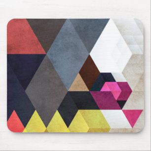 Tapis De Souris Bloc-souris motif géométrique abstrait