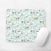 Tapis De Souris Blocs constitutifs - bleu (Avec souris)