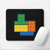 Tapis De Souris Blocs de Construction Pocket Master Builder Joueur (Avec souris)