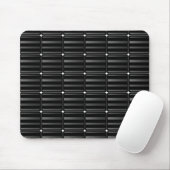 Tapis De Souris Blocs Rétro Mousepad, Gris (Avec souris)