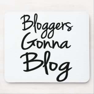 Tapis De Souris Bloggers allant au blog Mousepad