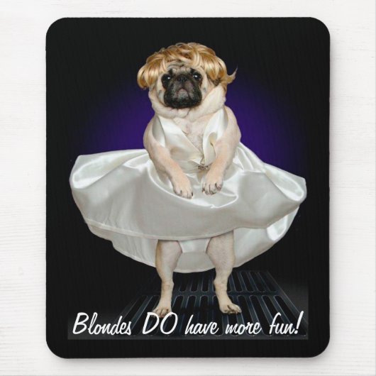 Tapis De Souris Blondes (Devant)