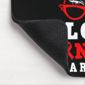 Tapis De Souris Blood Cancer Awareness Month  (Coin)