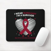 Tapis De Souris Blood Cancer Survivor Multiple Myeloma Awareness P (Avec souris)