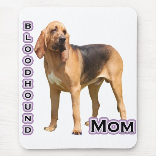 Tapis De Souris Bloodhound Maman 4 (Devant)