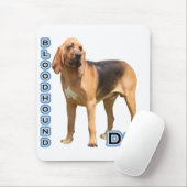 Tapis De Souris Bloodhound Papa 4 (Avec souris)