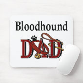 Tapis De Souris Bloodhound Papa Cadeaux (Avec souris)