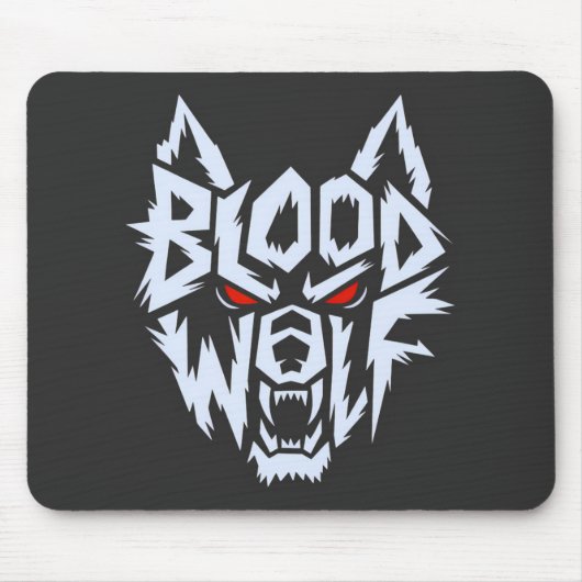 Tapis De Souris Bloodwolf : L'Alpha se réveille (Devant)