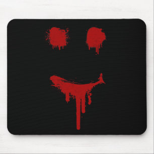 Tapis De Souris Bloody Halloween Costume I Blood Splatz Sourire