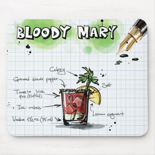 Tapis De Souris Bloody Mary (Devant)