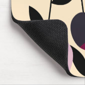 Tapis De Souris Bloom minimal du pavot (Coin)