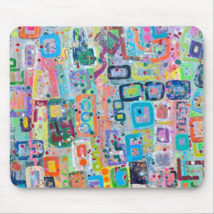 Tapis De Souris Bloquer le parti Mousepad